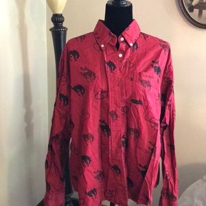 Long sleeve rodeo shirt